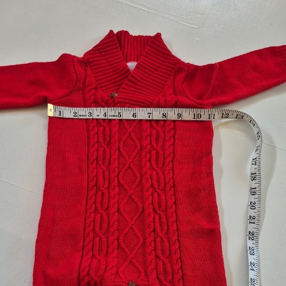Wonder Nation One Piece Baby Knit Outfit - Picture 7 of 7